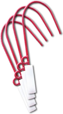 SkyHooks are sold in packs of 4